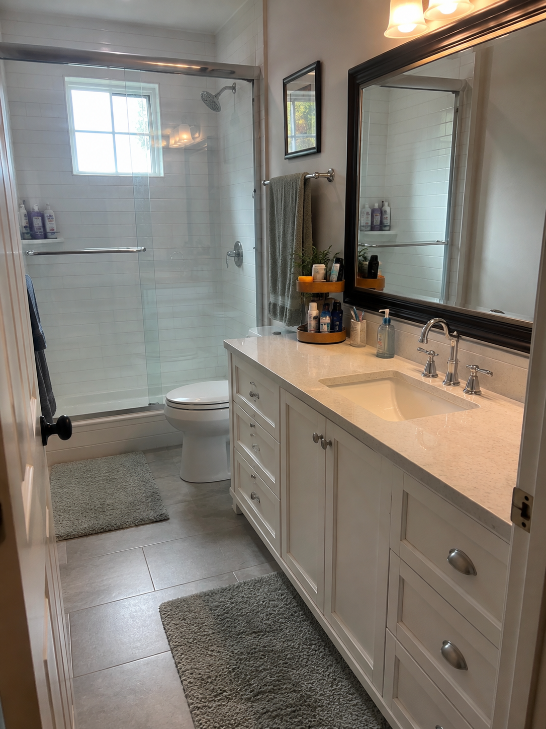Bathrooms cleaned by Bonnie's Cleaning Services