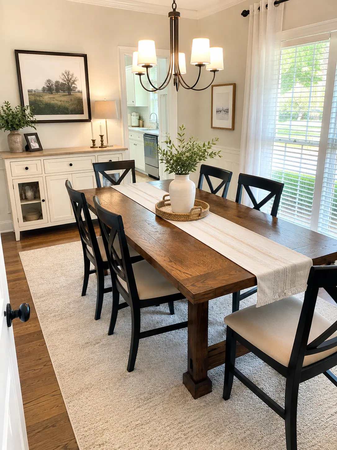 Dining rooms cleaned by Bonnie's Cleaning Services